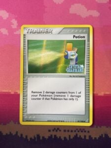 Pokemon Card Potion Item Crystal Guardians Reverse Holo 87/100 Near Mint