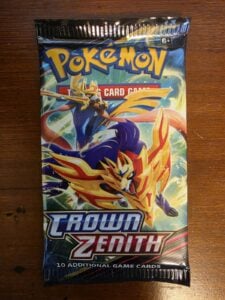 Pokémon Crown Zenith Booster Pack – Factory Sealed