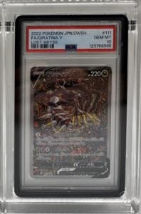 Pokemon Giratina V Lost Abyss Full Alt Art 111/100 Japanese PSA 10 Gem Mint