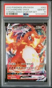 Pokemon Japanese Charizard VMAX PSA 10 Gem Mint SC 002/021 #aafb
