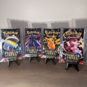 Pokemon Paldean Fates Booster Pack Art Set Ready To Ship
