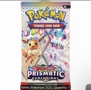 Pokémon Pokémon TCG Prismatic Evolutions Booster Pack 10 Cards 1 Pack English 6+