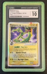 Pokemon Rayquaza ex EX Dragon Frontiers 97/101 Holo CGC 10 Gem Mint