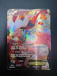 Pokemon Reshiram EX Full Art NXD 95/99 Future Destinies Italian ITA Card