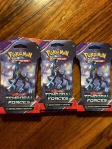 Pokemon Scarlet & Violet Temporal Forces Sleeved Booster Pack (1) Random Art