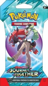 Pokemon Scarlet and Violet SV9 Journey Together Sleeved Booster Pack