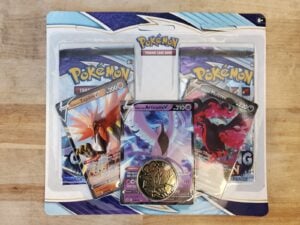 Pokemon Sealed Chilling Reign Error Pokemon Center Blister Booster Pack