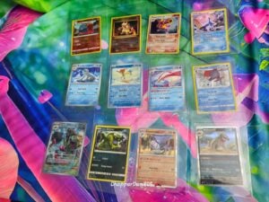 Pokemon TCG 12pc – Illustration Rare, Holo – Gouging Fire Ex 🔥Samurott💧Beartic
