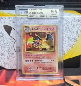 Pokémon TCG Charizard 011/087 2016 20th Anniv Japanese Holo BGS 9.5