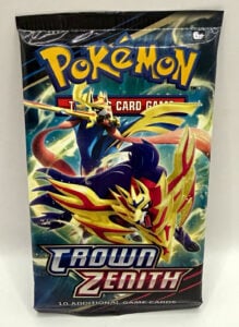 Pokemon TCG Crown Zenith Booster Pack Zacian Zamazenta Factory Sealed 2023