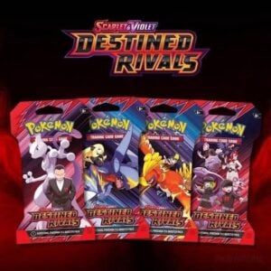 Pokemon TCG: Destined Rivals Sleeved Booster Pack Factory Sealed – QTY