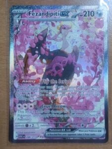 Pokemon TCG Fezandipiti ex 288/217 SIR Full Art Holo Ascended Heroes 2026 NM