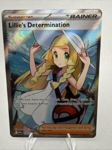 Pokémon TCG Mega Evolution Lillie’s Determination Full Art Trainer Card 169/132