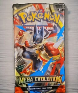 Pokémon TCG Mega Evolution Sealed Booster Pack 10 Cards 1 Pack English Lucario