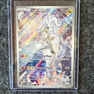 Pokemon TCG N’s Reshiram Full Art Holo Illustration Rare 167/159 Sv09 ENG