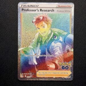 Pokémon TCG Professor’s Research Pokémon GO Secret Rare Full Art Holo 084/078