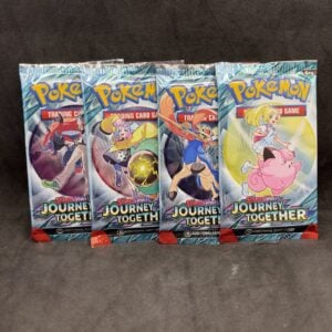 Pokemon TCG – S&V Journey Together Booster Pack Art Set (4 Packs) – New/Sealed