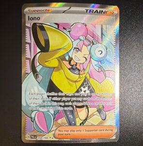 Pokémon TCG SV02 Paldea Evolved Iono 254/193 Holo Full Art UR