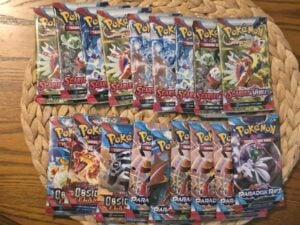 Pokémon TCG Scarlet & Violet 18 Sealed Pack Half Booster Box Obsidian Paradox