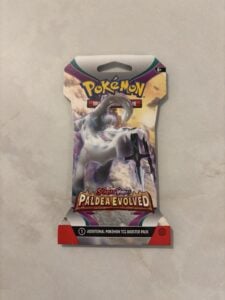 Pokemon TCG Scarlet & Violet Paldea Evolved Sleeved Booster Pack – New & Sealed