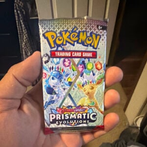 Pokémon TCG Scarlet & Violet Prismatic Evolutions Booster Pack English 10 Cards