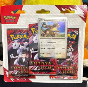 Pokémon TCG Scarlet & Violet—Destined Rivals 3-Pack Blister Booster + Promo