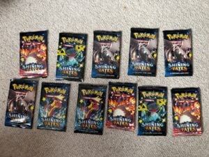 Pokemon TCG Shining Fates Booster Pack X 1 – Factory Sealed