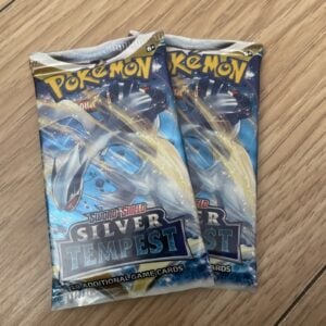 Pokémon TCG Silver Tempest 2 X Booster Pack New Sealed