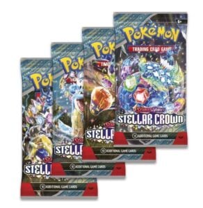 Pokemon TCG Stellar Crown Booster Pack Sealed – (1) Random Pack Art