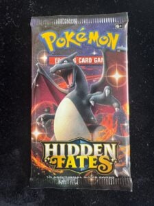Pokemon TCG Sun & Moon CHARIZARD Hidden Fates Booster Pack Factory Sealed