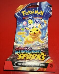 Pokémon TCG Surging Sparks English Booster Pack 10 Cards Pikachu