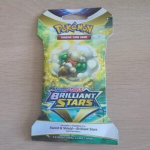 Pokemon TCG Sword & Shield Brilliant Stars Sleeved Booster Pack – New & Sealed
