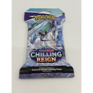 Pokemon TCG Sword & Shield Chilling Reign Sleeved Booster Pack 10 Cards Sealed