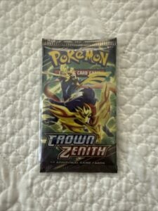 Pokémon TCG Sword Shield Crown Zenith Booster Pack New Sealed