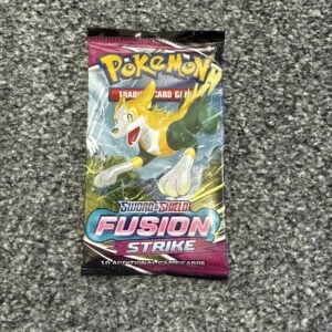 Pokemon TCG Sword & Shield – Fusion Strike Booster Pack x1 – NEW & SEALED ✅