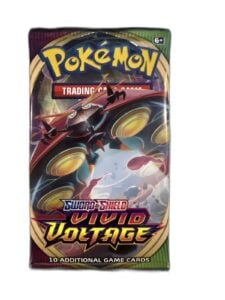 Pokemon TCG Sword & Shield Vivid Voltage Booster Pack Sealed 10 Cards