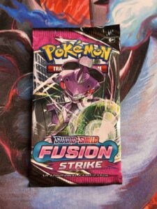 Pokemon TCG: Sword and Shield Fusion Strike x1 Booster Pack Sealed Genesec pack