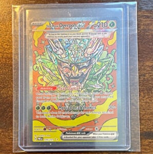 Pokemon TCG Teal Mask Ogerpon ex 145/131 Sv Prismatic Evolutions Full Art Holo