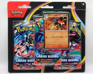 Pokémon’s Mega Evolution Chaos Rising 3 Pack Booster