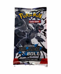 Rare! Pokémon TCG Scarlet & Violet Black Bolt Sealed Booster Pack 10 English