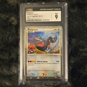 Rayquaza Call of Legends SL10 Holo CGC 9 Graded Pokemon 2011