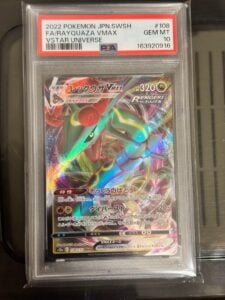 Rayquaza VMAX RRR s12a Japanese PSA 10