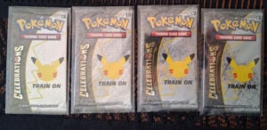 Sealed New ~ Pokemon 25th Anniversary Celebrations Booster Pack