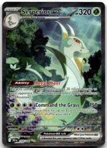 Serperior ex 164/086 Holo Special Illustration Rare Black Bolt Pokemon Near Mint