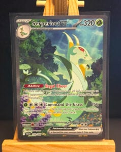 Serperior ex Sv: Black Bolt 164/086 EX Holo Special Illustration Rare HP 320