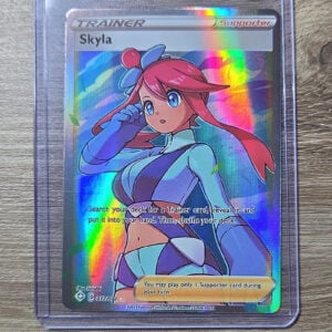 Skyla 072/072 Shining Fates Full Art Holo Ultra Rare Pokemon Card 2021 EN