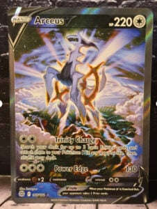 The Pokémon Company Arceus V Ultra Rare Full Art Holo 166/172 Brilliant Stars NM
