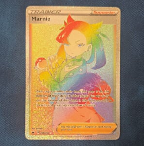 The Pokémon Company Marnie 208/202 Sword & Shield Secret Rare Full Art Holo