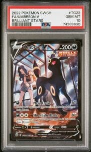 Umbreon V TG22/TG30 PSA 10 (Brilliant Stars) POKEMON TCG
