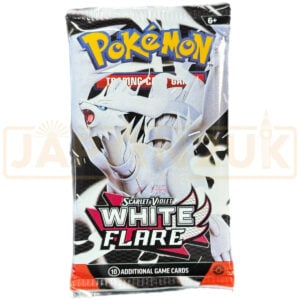 WHITE FLARE BOOSTER PACK RIPPED OR SHIPPED